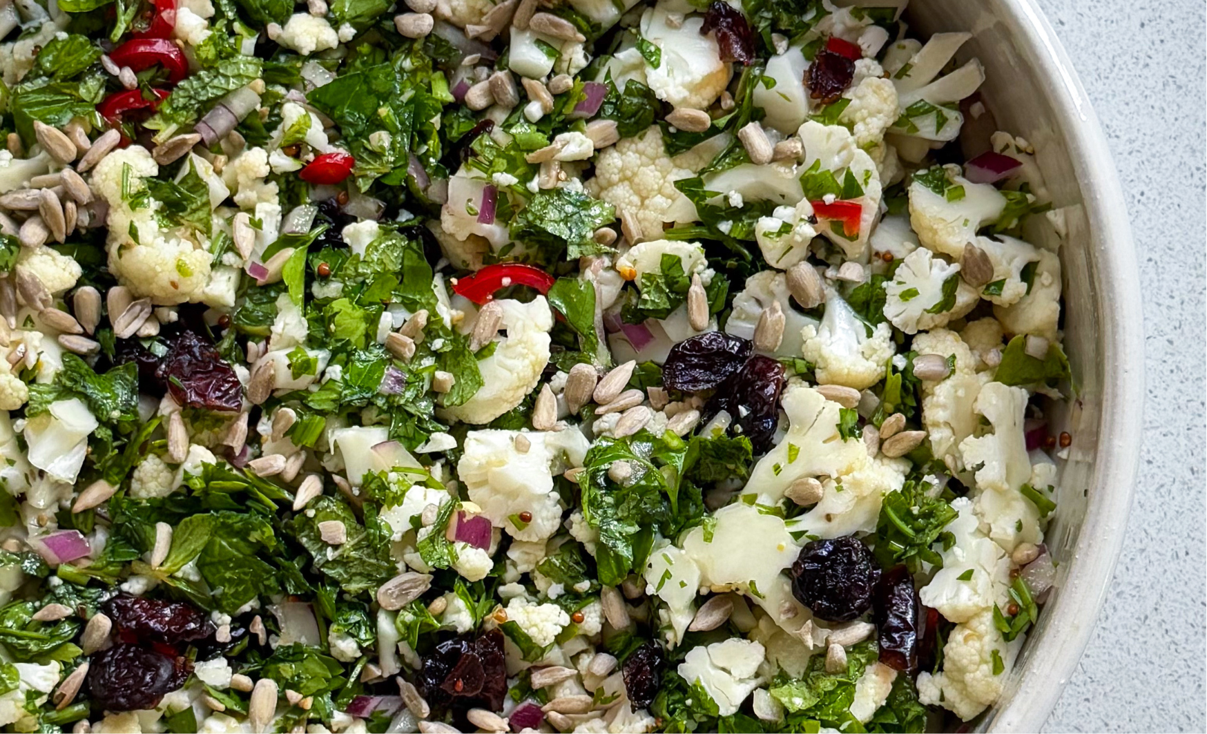 סלט כרובית וירק